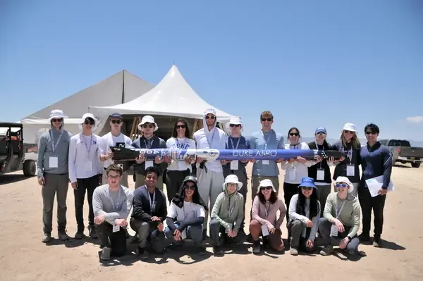 Duke AERO team with Perseus